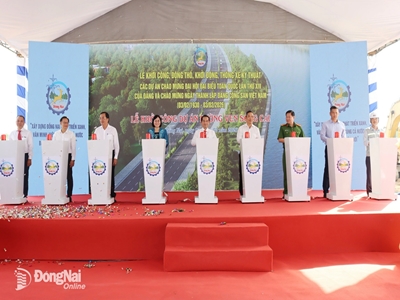 Đồng Nai khởi công tuyến đường ven sông 574 tỷ đồng